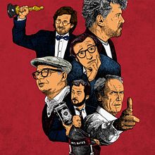 Poster Directores de Cine. Un progetto di Illustrazione tradizionale di Patrícia Helena Cardoso - 20.02.2019