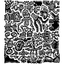 Encajar: Proceso creativo. Un progetto di Creatività, Disegno e Illustrazione tradizionale di Axel Sande - 20.11.2018