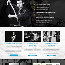 bujinkantoradojo.com. Web Development project by Allan Acosta - 02.07.2018