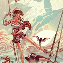 UNLUCKY JONAH "The Hunt". Un projet de Conception de personnages et Illustration numérique de Alex Arizmendi - 20.02.2017