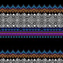 "SADIA" Jacquard seis colores. Tejido de punto industrial . Fashion Design, and Pattern Design project by Leticia Texeira Nuñez - 02.21.2019