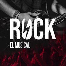 ROCK el Musical. Poster Design, and Graphic Design project by Andrea Lara - 02.21.2019