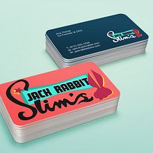 Diseño de logotipo para restaurante ficticio JackRabbit Slim's. Un proyecto de Br, ing e Identidad, Diseño y Diseño gráfico de Ana Thome - 21.02.2019