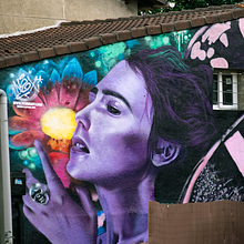 Graffiti Lamia. Street Art project by Nextor Otaño - 02.21.2019