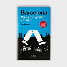 Barcelona. Paseos con aperitivo y música. Un progetto di Design editoriale, Graphic design e Illustrazione tradizionale di Marcel Abellanet Ventura - 21.03.2011