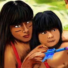 Faces & color. Projekt z dziedziny Trad, c, jna ilustracja, Ilustracja c i frowa użytkownika Rommy Aparicio - 21.02.2019