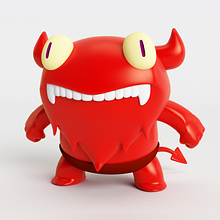 Mi Proyecto del curso: Diseño de personajes en Cinema 4D: del boceto a la impresión 3D. Projekt z dziedziny Projektowanie postaci 3D użytkownika Iker Maya - 21.02.2019
