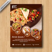 Restaurant: Flyer & menu. Graphic Design project by PYRivero - Plasmando tus ideas! - 02.15.2019