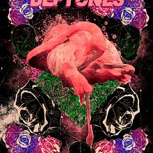 Poster Deftones. Traditional illustration project by Cristian Garcia - 02.22.2019