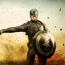 Captain America Concept Art Ver III. Een project van Fotografie, Studiofotografie y Retoucheren van foto's van David Brat - 24.02.2019