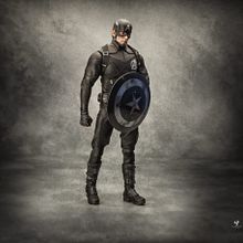 Captain America Concept Art Ver IV. Een project van Fotografie, Studiofotografie y Retoucheren van foto's van David Brat - 24.02.2019