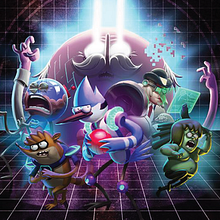 Regular Show Grudgeball. Un proyecto de Animación, Ilustración tradicional y Videojuegos de Nicolas Castro - 25.02.2019