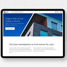 Real Estate - Free Bootstrap 4 Template. Programming, and Web Development project by Diego Velázquez - 02.25.2019