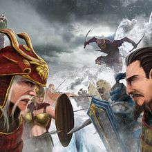 Snow Battle - Concept Art. Concept Art, Character Design, and Digital Illustration project by Rai Serrano - 01.10.2019