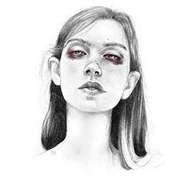 Innocence. Desenho, Desenho a lápis, Desenho artístico, Desenho de retrato, Desenho realista, Ilustração tradicional e Ilustração digital projeto de Abril Cano Sanchez - 25.02.2019