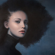 Mystery Girl. Een project van  Beeldende kunst y Schilderij van Naiara Castellanos - 25.02.2019