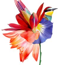 Hybrids. Botanical illustrations. Un proyecto de Ilustración digital de Rocio Montoya - 25.02.2019