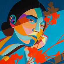 Portraits. Handmade illustrations. Un proyecto de Pintura de Rocio Montoya - 25.02.2019