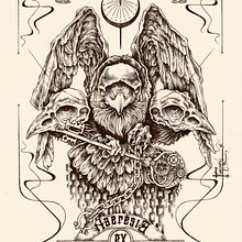 HAERESIS EX VOLUNTATIS A PERSONAL PROYECT. Un proyecto de Bellas Artes, Bocetado, Caligrafía, Cómic, Creatividad, Dibujo, Dibujo a lápiz, Dibujo artístico y Diseño de carteles de Raquel Burgueño Sepúlveda - 25.02.2019