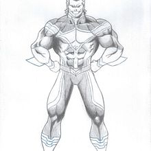 Mi Proyecto del curso: ALL MIGHT. Comic projeto de maxpncil - 25.02.2019