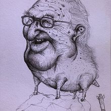 Henry Kissinger . Projekt z dziedziny  R i sunek użytkownika juancarlos_jcrodriguezb - 06.03.2019