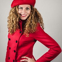 Rojo de Otoño. Fotografia, Retoque fotográfico, Fotografia de estúdio, Fotografia de moda, Fotografia de retrato, Fotografia digital e Iluminação fotográfica projeto de Javier Palacio Rojas - 25.02.2019