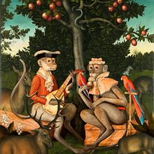 Adán y Eva. Traditional illustration, and Painting project by Julio Loborda - 01.26.2019