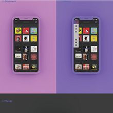 UI/UX DESIGN PODCAST APP. Un proyecto de UX / UI de David Piñeiro Varela - 25.02.2019