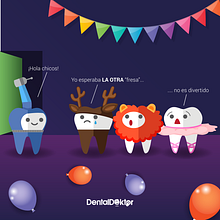 Rediseño DentalDoktor. Redes sociais projeto de Manuela Villegas - 21.08.2018