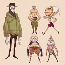 Silly guys . Animation, 2D Animation, Character Animation, Comic, Concept Art, Drawing, and Character Design project by Gaspar Satorres Gil - 02.27.2019