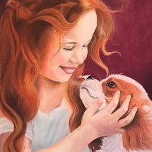 Mi Proyecto del curso: Ilustración con pastel y lápices de colores. Portrait Drawing project by Cristina - 02.27.2019