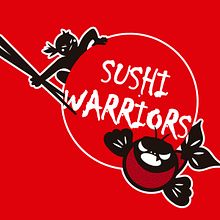 ¡SUSHI WARRIORS! Logotipo. Comic, and Logo Design project by Sofía Quiles Marcos - 02.28.2019