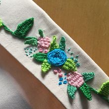 Mi Proyecto del curso: Técnicas básicas de bordado: puntadas, composiciones y gamas cromáticas. Embroider project by Mabel Martinez - 02.28.2019