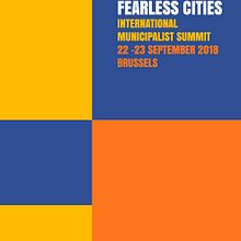 Brochure Fearless Cities - Brussels. Design, e Eventos projeto de Laura Morales - 22.09.2018