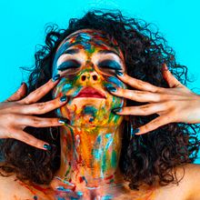 Paint It Blue - 3. Un proyecto de Fotografía, Fotografía de retrato e Iluminación fotográfica de Félix García Justicia - 01.03.2019