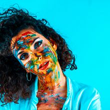 Paint It Blue - 4. Un proyecto de Fotografía, Fotografía de retrato e Iluminación fotográfica de Félix García Justicia - 01.03.2019