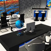 Offices. 3D project by Gemma Carrillo Alonso - 03.01.2019