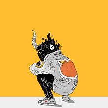 Stuck In The Sound Ein Projekt aus dem Bereich Zeichnung, Artistische Zeichnung, Design von Figuren, Traditionelle Illustration und Digitale Illustration von Loor Nicolas - 06.10.2018