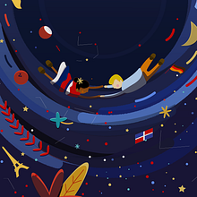 Mi Proyecto del curso: Ilustración vectorial con estilo. Traditional illustration, Digital Illustration, and Vector Illustration project by Fabiola Thalia Contreras Rosso - 02.25.2019