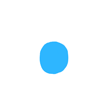 Blue dot. Un progetto di Illustrazione tradizionale e Illustrazione digitale di Diego Andrés Corzo Rueda - 03.03.2019