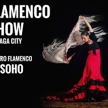 DISEÑO MATERIAL PROMOCIONAL TABLAO EL SOHO. Un progetto di Design di poster , Design editoriale e Graphic design di Paqui Hidalgo Gámez - 03.03.2019