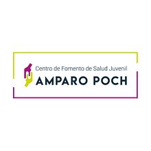 Logotipo Centro de Salud Juvenil Amparo Poch. Design projeto de Cristina Fantova Garcia - 03.03.2019