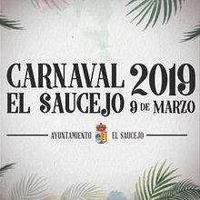 Cartel Carnaval 2019 El Saucejo. Design gráfico, Ilustração tradicional, e Publicidade projeto de Fando Creative - 04.03.2019