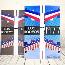 Diseño de Portada - Los rodeos 1977. Digital Illustration project by Mauro Larios - 12.05.2017