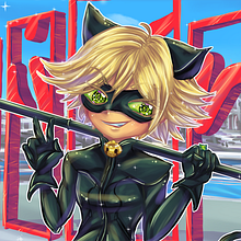 Miraculous Ladybug: Regalo para Jesús Barreda Ein Projekt aus dem Bereich Digitale Illustration von Cristi Rivero - 12.08.2017