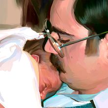 Mi padre y yo. Digital Illustration project by Jose Antonio Moreno Monsalve - 03.05.2019