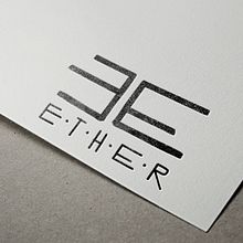 E T H E R IDENTITY. Br, ing, Identit, Graphic Design, and Art Direction project by Sara Bercebal - 03.06.2019