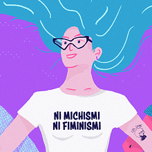 Cartel huelga feminista 8M. Un proyecto de Diseño, Diseño de carteles, Diseño editorial, Ilustración tradicional e Ilustración digital de Sara Lainez - 06.03.2019