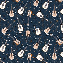 Diseño de motivos basados en instrumentos musicales. Pattern Design project by German Parada Díaz - 03.07.2019