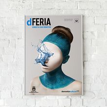 cartel dFERIA_ Donostia-San Sebastián. Projekt z dziedziny Projektowanie graficzne użytkownika Oihana Barbero Moral - 08.03.2019